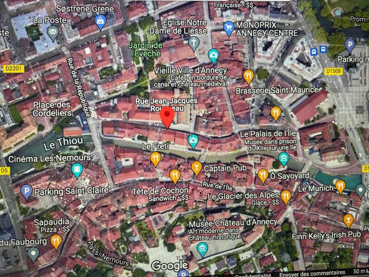 Bel Appartement, 2 Chambres, Annecy Coeur De Ville Екстериор снимка