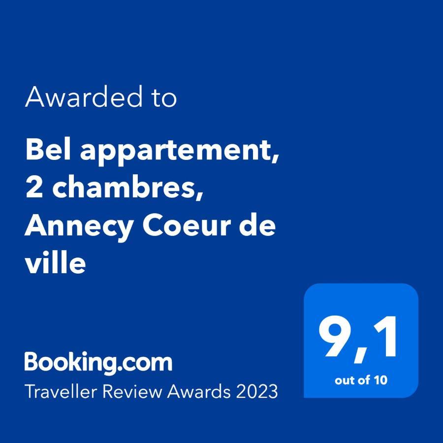 Bel Appartement, 2 Chambres, Annecy Coeur De Ville Екстериор снимка